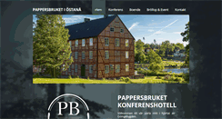 Desktop Screenshot of pappersbruket.com